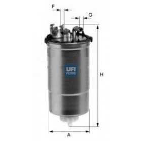 Código de filtro de combustible UFI 24.428.00