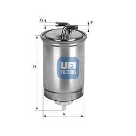 Código de filtro de combustible UFI 24.435.00