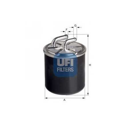 Código de filtro de combustible UFI 24.436.00