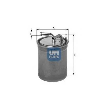 Código de filtro de combustible UFI 24.437.00