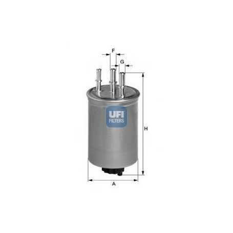 Filtro carburante UFI codice 24.445.00