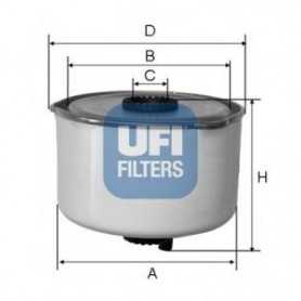 Filtro carburante UFI codice 24.454.00