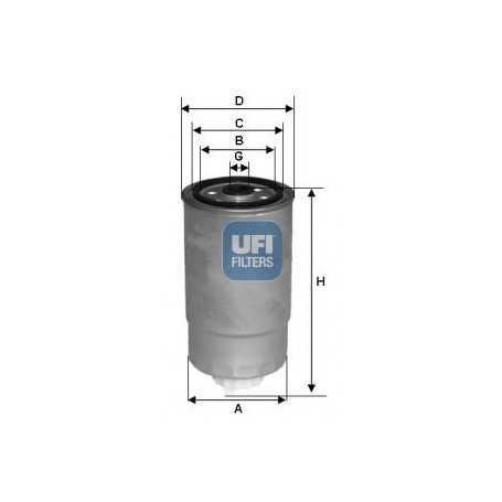 UFI fuel filter code 24.528.01