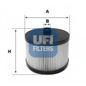 Código de filtro de combustible UFI 26.022.00