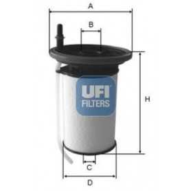 Filtro carburante UFI codice 26.052.00