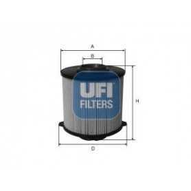 Código de filtro de combustible UFI 26.058.00