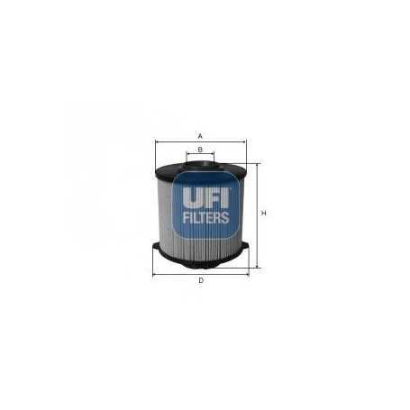 Código de filtro de combustible UFI 26.058.00