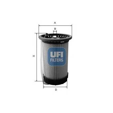 Filtro carburante UFI codice 26.065.00