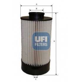 Código de filtro de combustible UFI 26.072.00