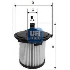 UFI fuel filter code 26.074.00