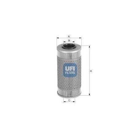 Código de filtro de combustible UFI 26.689.00