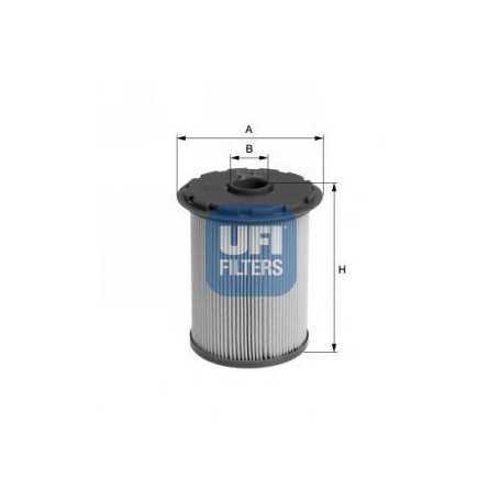 Filtro carburante UFI codice 26.693.00