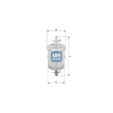 Código de filtro de combustible UFI 31.028.00