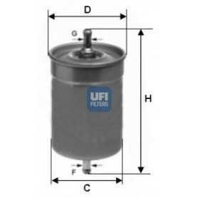 Filtro carburante UFI codice 31.500.00