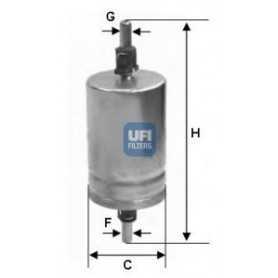 Código de filtro de combustible UFI 31.510.00