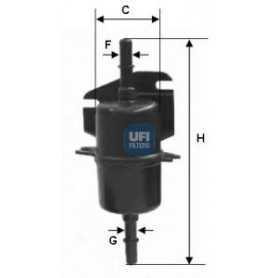 Código de filtro de combustible UFI 31.740.00
