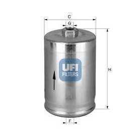 Código de filtro de combustible UFI 31.748.00
