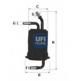UFI fuel filter code 31.762.00