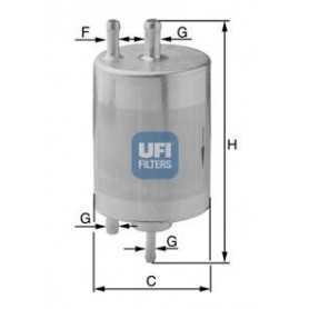 Código de filtro de combustible UFI 31.834.00