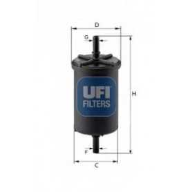Código de filtro de combustible UFI 31.948.00