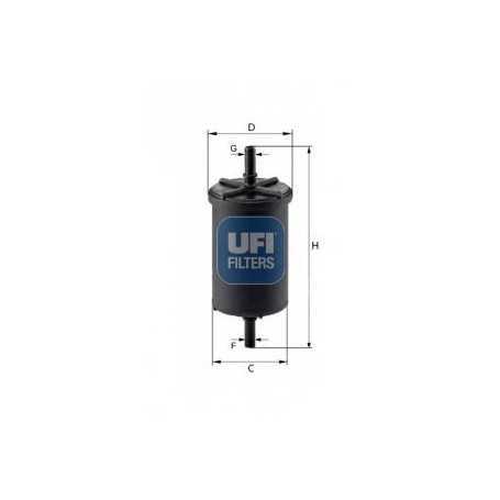 Código de filtro de combustible UFI 31.948.00