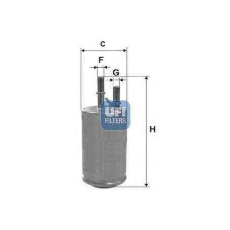 Comprar Código de filtro de combustible UFI 31.951.00  tienda online de autopartes al mejor precio