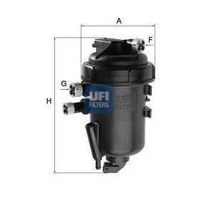 Código de filtro de combustible UFI 55.147.00