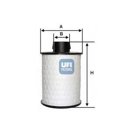 UFI fuel filter code 60.H2O.00