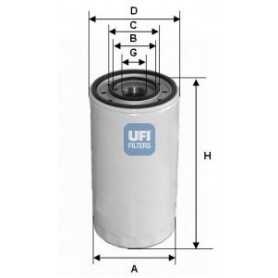 UFI oil filter code 23.303.00