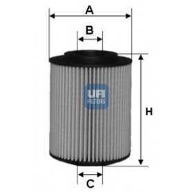 UFI oil filter code 25.027.00