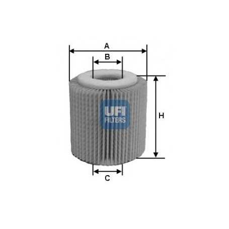 UFI oil filter code 25.056.00
