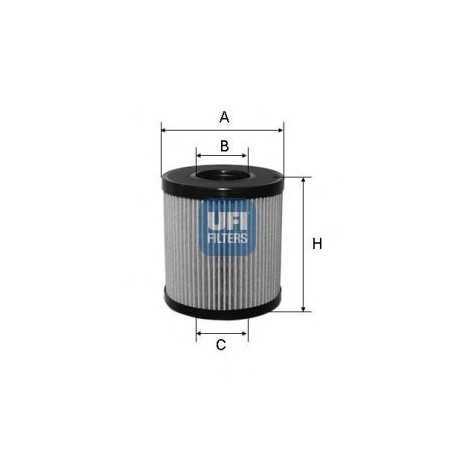 Filtro olio UFI codice 25.060.00