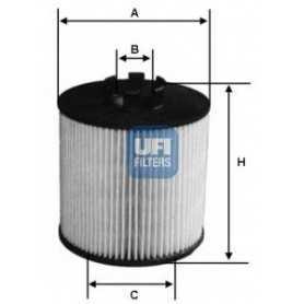 UFI oil filter code 25.063.00