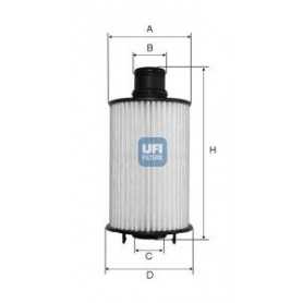 UFI oil filter code 25.073.02