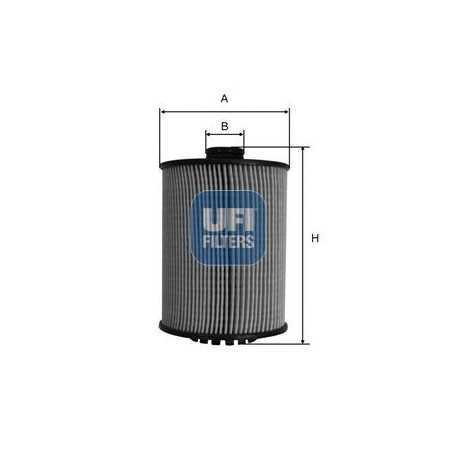 UFI oil filter code 25.089.00