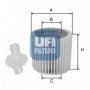 Comprar Filtro de aceite UFI código 25.116.00  tienda online de autopartes al mejor precio