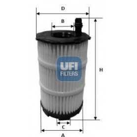 Filtre à huile UFI code 25.143.00