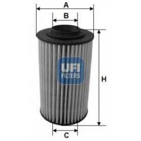 Filtro de aceite UFI código 25.163.00
