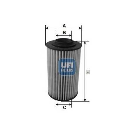 UFI oil filter code 25.163.00