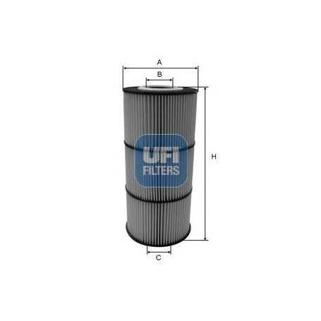 UFI oil filter code 25.170.00