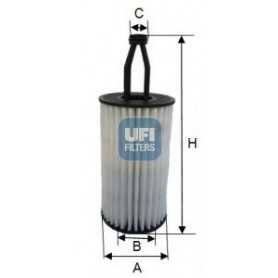 UFI oil filter code 25.172.00