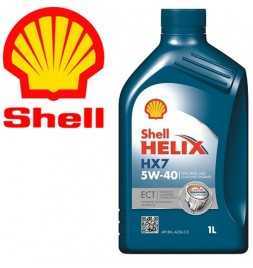 Buy Shell Helix HX7 ECT 5W-40 (C3, 229.31, Fiat 95535-S2) 1 liter can auto parts shop online at best price