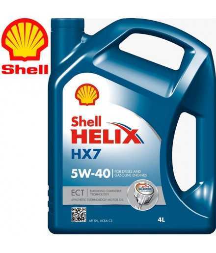 Kaufen Shell Helix HX7 ECT 5W-40 (C3, 229,31, Fiat 95535-S2) 4-Liter-Dose Autoteile online kaufen zum besten Preis