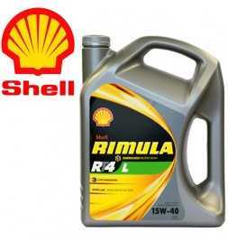 Achetez Shell Rimula R4 L 15W40 CJ4 bidon de 4 litres  Magasin de pièces automobiles online au meilleur prix