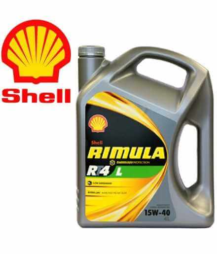 Comprar Shell Rimula R4 L 15W40 CJ4 Lata de 4 litros  tienda online de autopartes al mejor precio