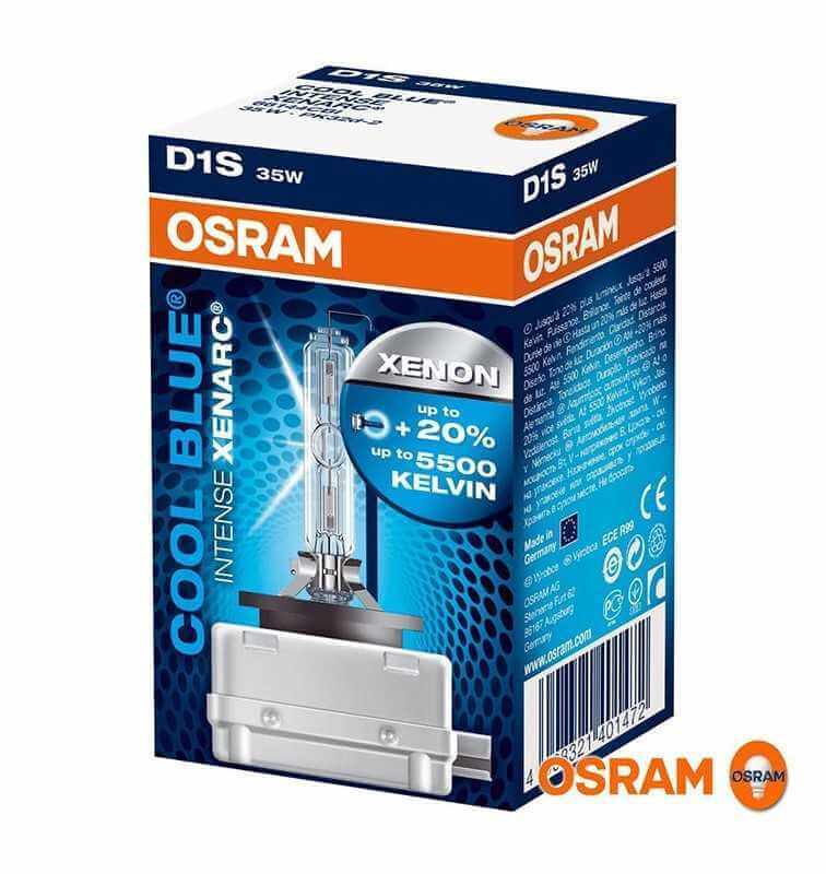 D1S OSRAM Cool Blue Intense Xenarc Next Gen 35W 6200K