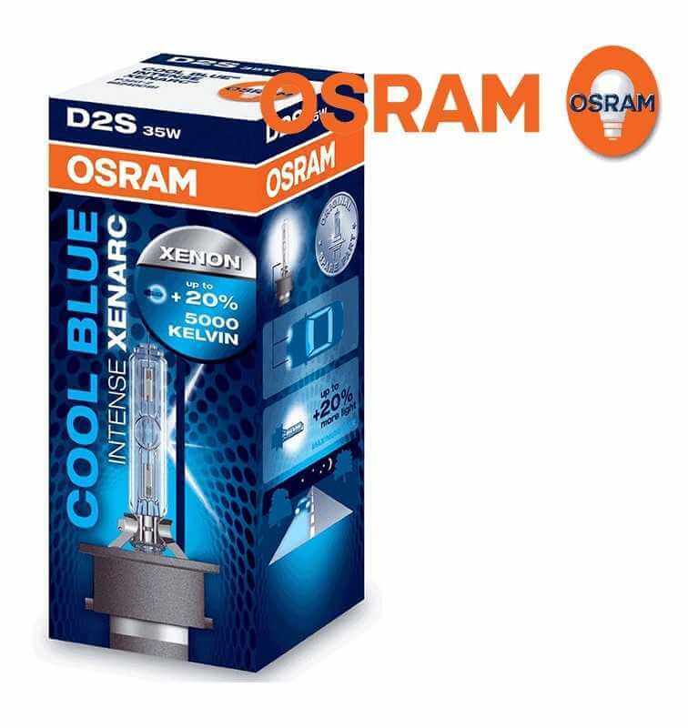 OSRAM XENARC COOL BLUE INTENSE D2S Xenon projector lamp 66240CBI 20