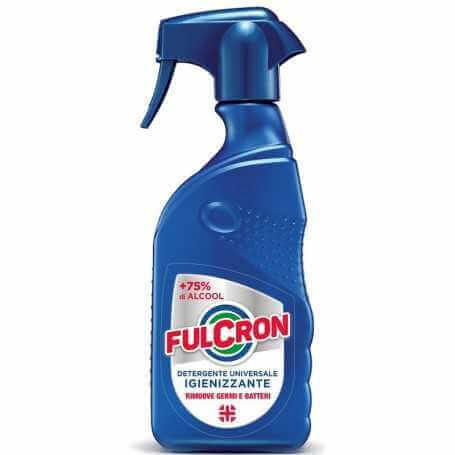 Fulcron Detergente Universale Igienizzante rimuove germi e batteri 3 FLACONI