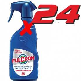 Fulcron Detergente Universale Igienizzante rimuove germi e batteri 24 FLACONI