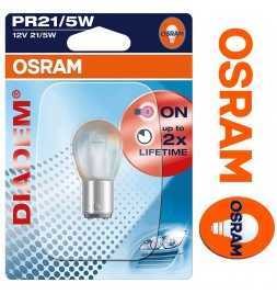 Osram 7538LDRBLI1 Lampada 'Diadem', 12V, 21/5W, PR21/5W, BAW15d, in Blister singolo